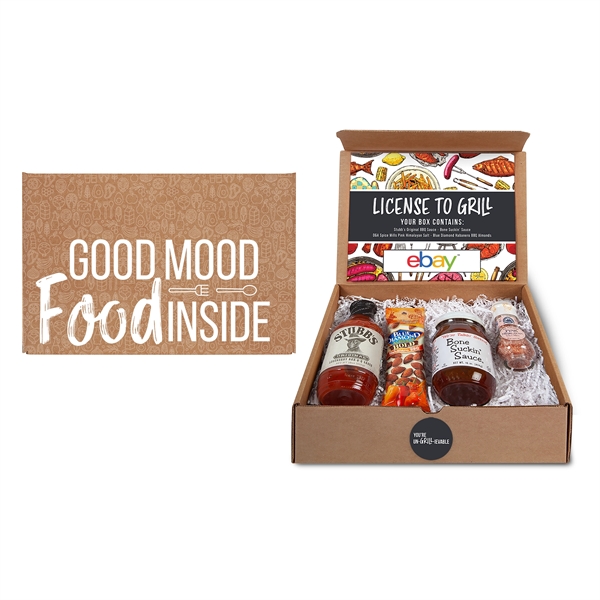 License to Grill - BBQ Gourmet Kit with Apron... from ASI 44900 NC Custom (CI/Lanco) / Chocolate Inn