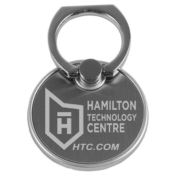 1 1/2" x 2 3/8" metal Twister ring-style rotating cellphone holder... from ASI 62660 Innovation Line