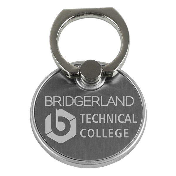 1 1/2" x 2 3/8" metal Twister ring-style rotating cellphone holder... from ASI 62660 Innovation Line