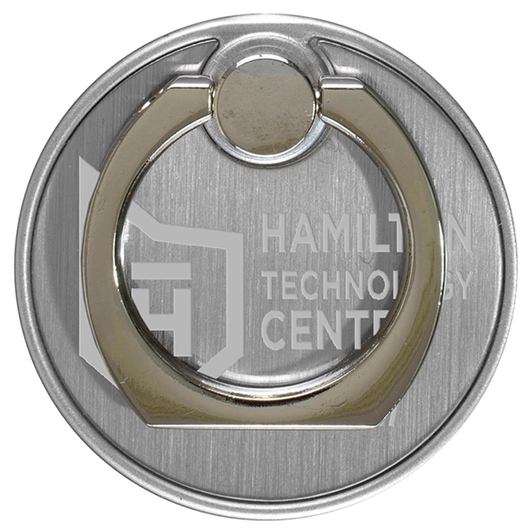 1 1/2" x 2 3/8" metal Twister ring-style rotating cellphone holder... from ASI 62660 Innovation Line