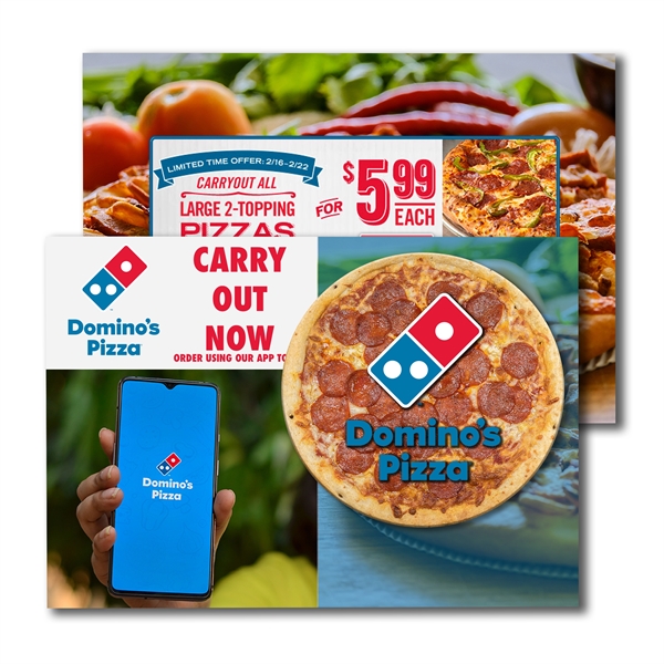 6" x 4" full-color direct mail postcard with 3.75" round cork... from ASI 90807 Tekweld