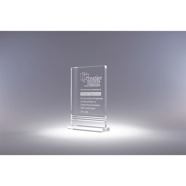 The Vogue Optic Crystal Award Plaque sets a new standard.... from ASI 62985 J. Charles