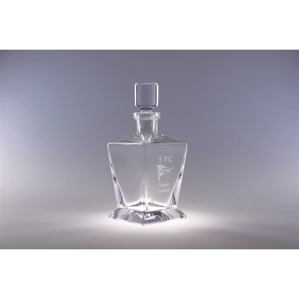 26 oz. Duke Hand-Blown Crystal Decanter - 750ml capacity... from ASI 62985 J. Charles