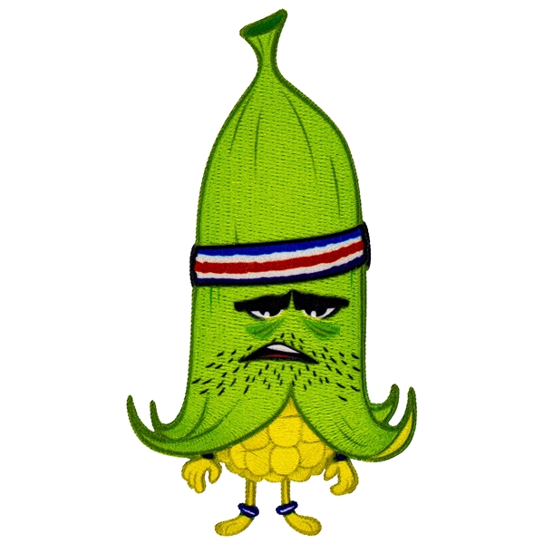 Embroidered Pin Pointe custom patches in assorted sizes with heat seal... from ASI 52263 EMT / EMT EMT EASY Emblem Marketing Team