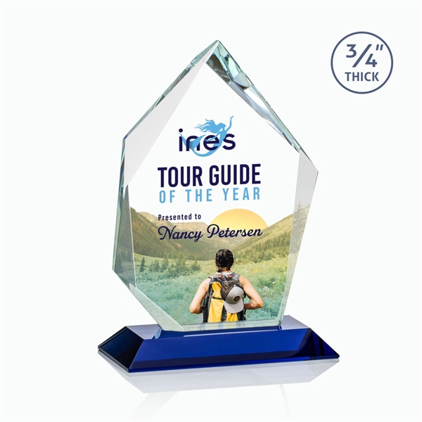 The Deerhurst Ice Peak in 3/4" thick Starfire Crystal features deep... from ASI 84592 St Regis Group / St Regis