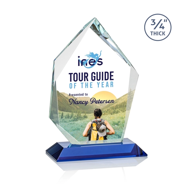 The Deerhurst Ice Peak in 3/4" thick Starfire Crystal features deep... from ASI 84592 St Regis Group / St Regis