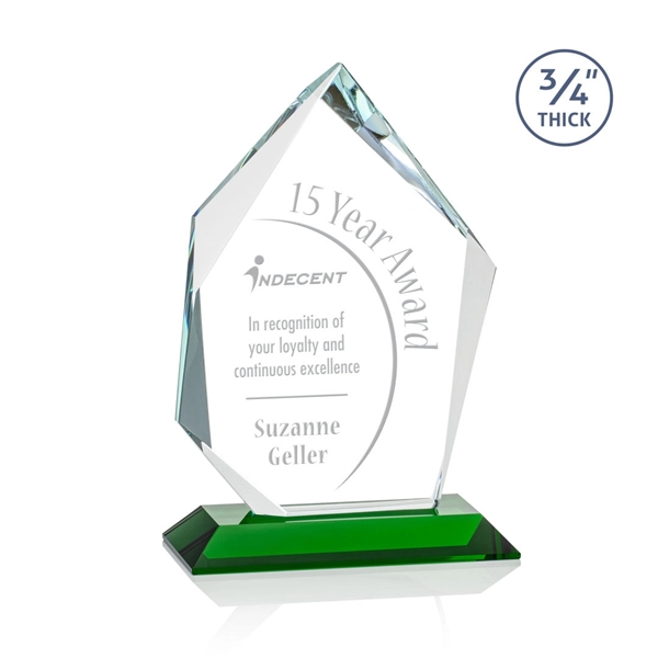 The Deerhurst Ice Peak in 3/4" thick Starfire Crystal features deep... from ASI 84592 St Regis Group / St Regis