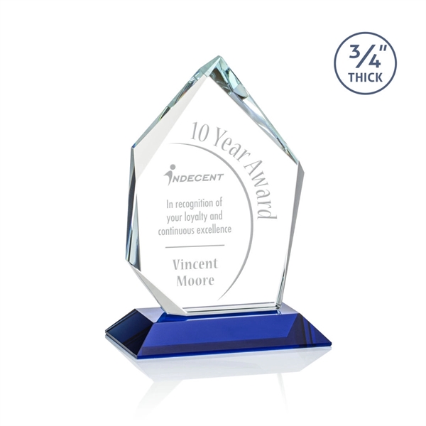 The Deerhurst Ice Peak in 3/4" thick Starfire Crystal features deep... from ASI 84592 St Regis Group / St Regis