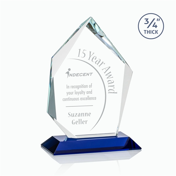 The Deerhurst Ice Peak in 3/4" thick Starfire Crystal features deep... from ASI 84592 St Regis Group / St Regis