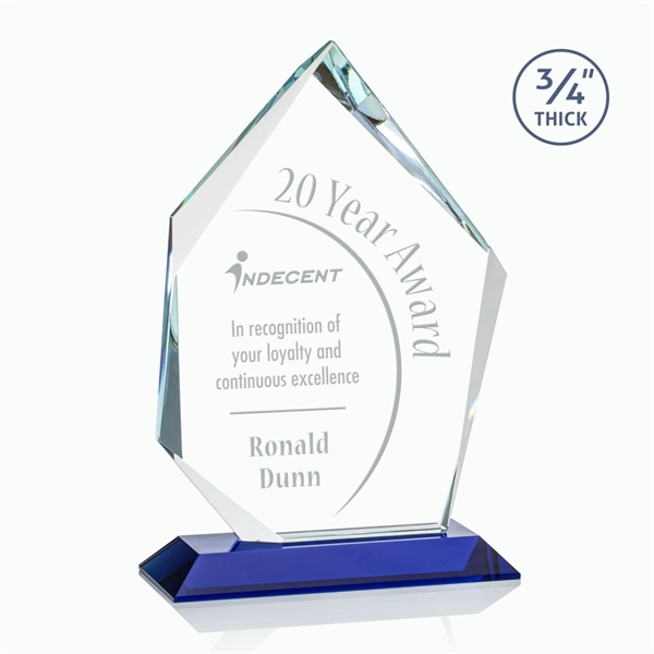 The Deerhurst Ice Peak in 3/4" thick Starfire Crystal features deep... from ASI 84592 St Regis Group / St Regis