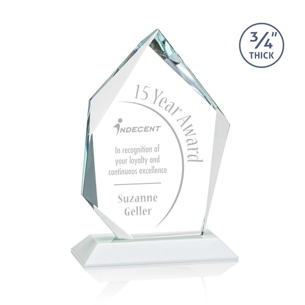 The Deerhurst Ice Peak in 3/4" thick Starfire Crystal features deep... from ASI 84592 St Regis Group / St Regis