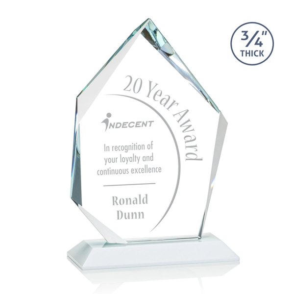 The Deerhurst Ice Peak in 3/4" thick Starfire Crystal features deep... from ASI 84592 St Regis Group / St Regis