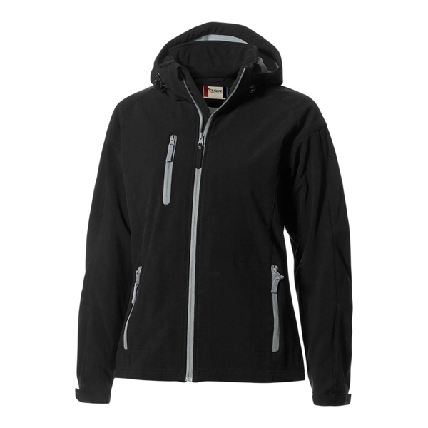 Women's jacket with a full-zip, hood, water resistance, and chest pocket.... from ASI 47965 Cutter & Buck
