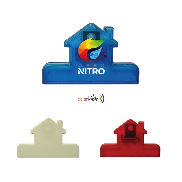 House shaped chip clip.... from ASI 99030 Zipline / MainStream Promotions™