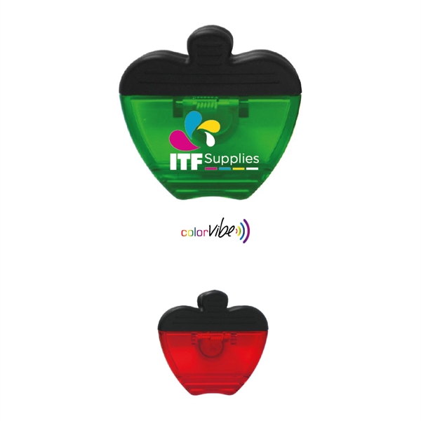 Apple magnet clip, wide and short. Product material: PS (Body); PP... from ASI 99030 Zipline / MainStream Promotions™