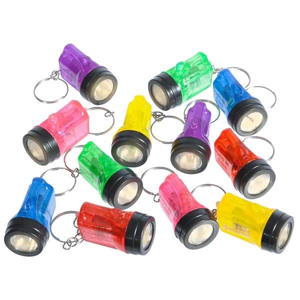 Flashlight Keychains... from ASI 85620 H M Schmidt Co Inc