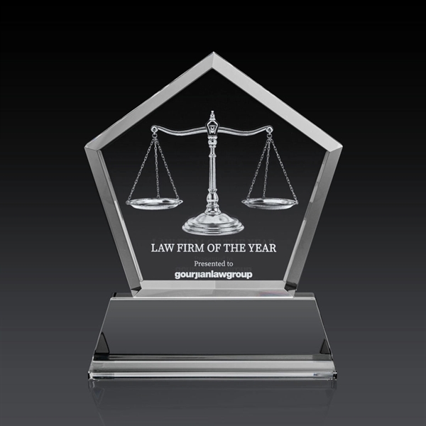 This pentagonal award is the perfect way to let your image... from ASI 84592 St Regis Group / St Regis