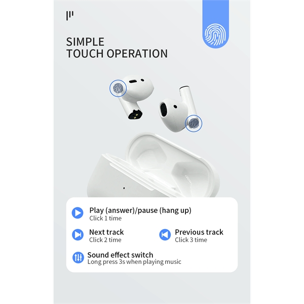 Wireless headphones with Bluetooth technology, great battery life and imprint options.... from ASI 63776 KTI Networks Inc / KTI Promo