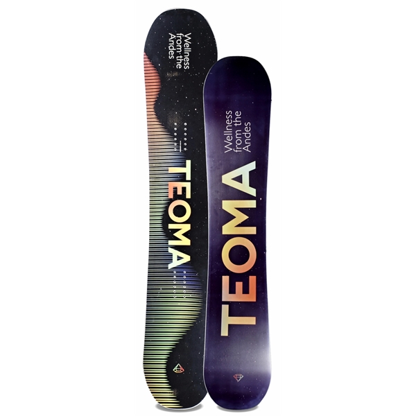 Custom Snowboard with fiberglass and wood core, Full color custom imprint... from ASI 72657 Active Life Promo / Action Sports Promo