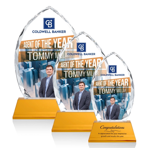 Optical Wilton VividPrint™ Award on different color Newhaven bases... from ASI 84592 St Regis Group / St Regis