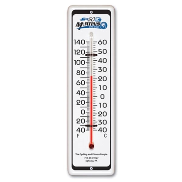 Indoor/outdoor thermometer measuring 3.125" W x 11.5" H and made of... from ASI 66390 LarLu / Display-Tec