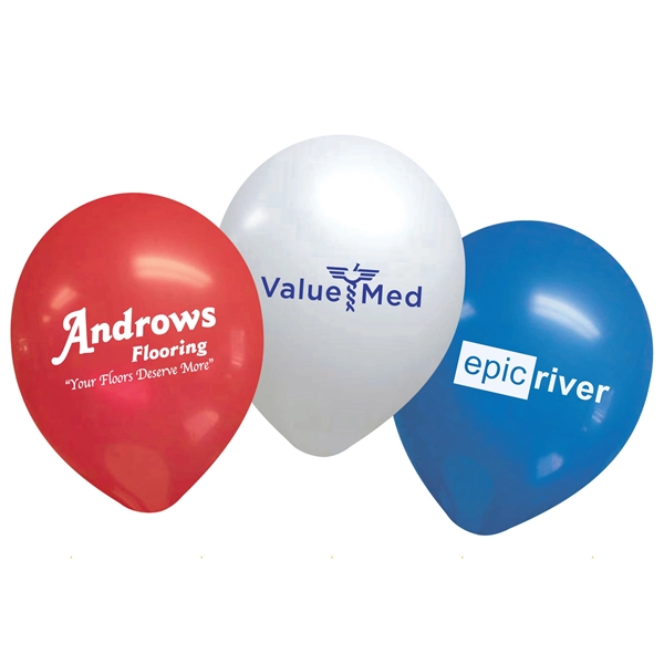 11"-12" Latex Party Balloons are an inexpensive way to throw a... from ASI 38195 Overnightline / Balloon House/Balloons Overnight