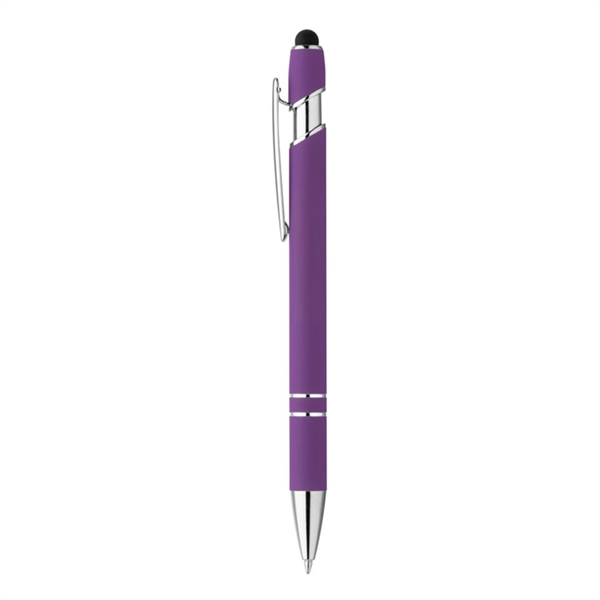 Rubber Finish Stylus Ballpoint Pen... from ASI 31517 Admart Products / Admart Line