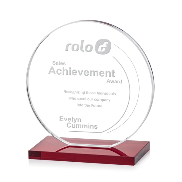 Our extraordinary cut Victoria Award features a flat edged Starfire disc... from ASI 84592 St Regis Group / St Regis