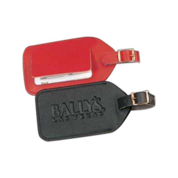 Secured Luggage Tag.... from ASI 97490 ZZ REMOVED - Winston Manufacturing / Wizzer/Winston Leather