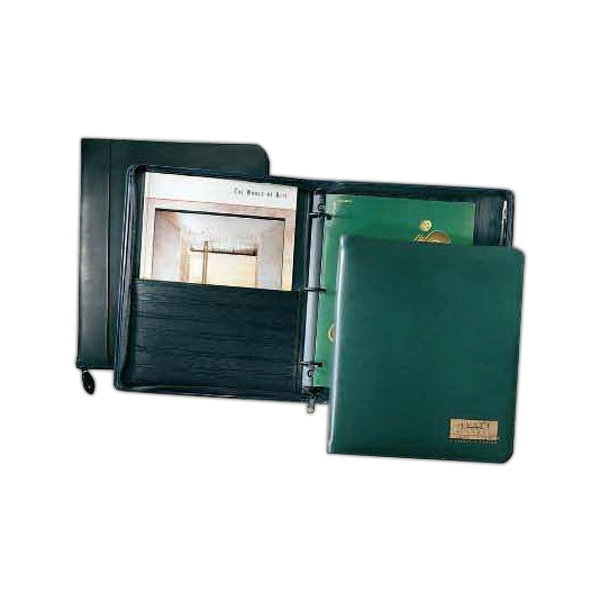 Classic 3-Ring Binder.... from ASI 97490 ZZ REMOVED - Winston Manufacturing / Wizzer/Winston Leather