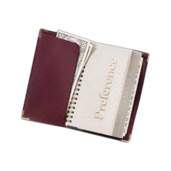Pocket diary planner with removable address book.... from ASI 97490 ZZ REMOVED - Winston Manufacturing / Wizzer/Winston Leather