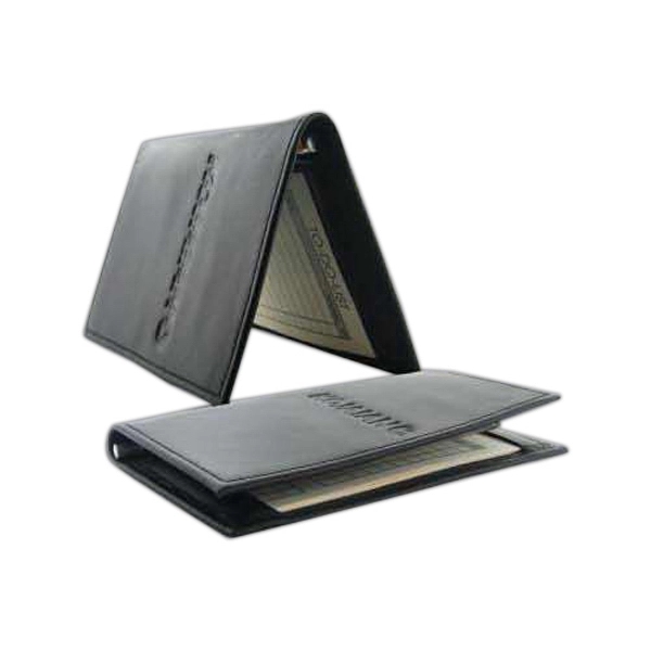 Note jotter featuring turned edge construction.... from ASI 97490 ZZ REMOVED - Winston Manufacturing / Wizzer/Winston Leather