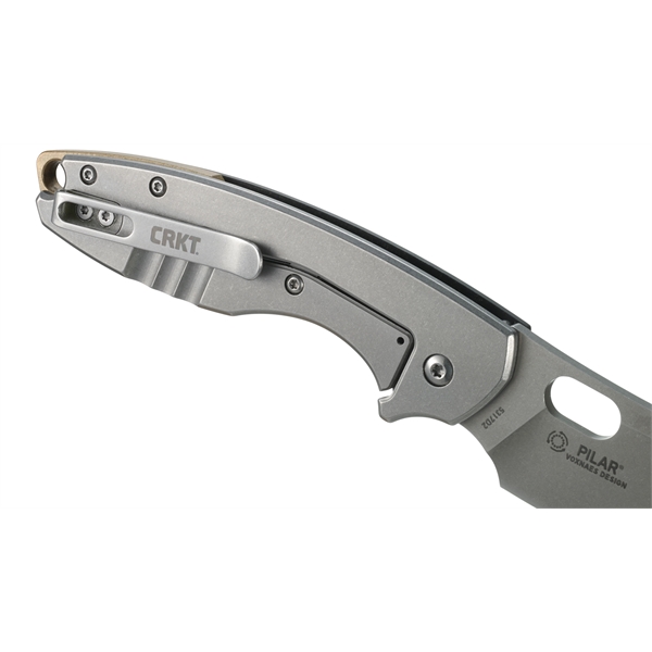 Pilar® III Frame Lock Pocket Knife - Designed by Jesper Voxnaes... from ASI 45993 Columbia River Knife & Tool / CRKT