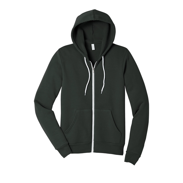 BELLA+CANVAS Unisex Sponge Fleece Full-Zip Hoodie.... from ASI 84863 SanMar