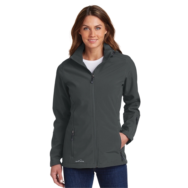 Eddie Bauer Ladies Hooded Soft Shell Parka.... from ASI 84863 SanMar