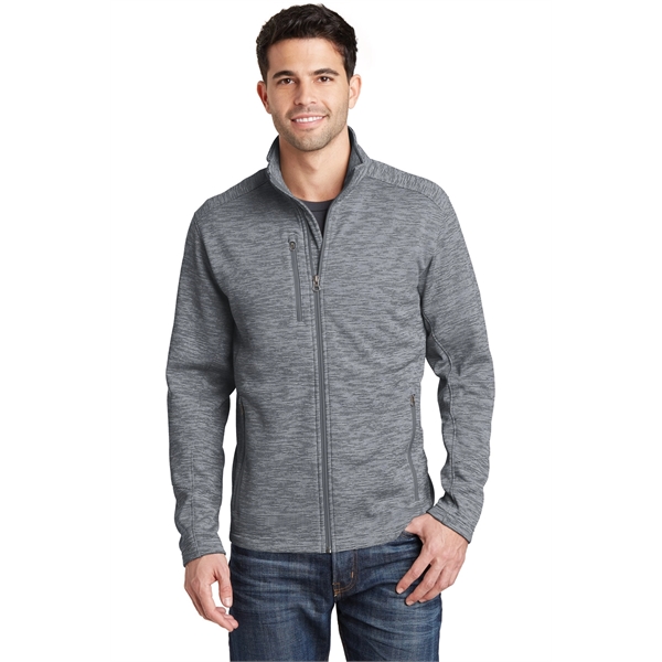 Port Authority Digi Stripe Fleece Jacket.... from ASI 84863 SanMar