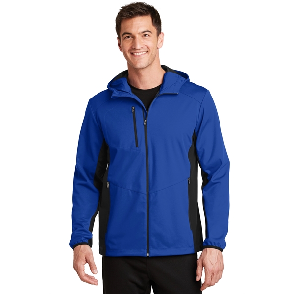 Port Authority Active Hooded Soft Shell Jacket.... from ASI 84863 SanMar