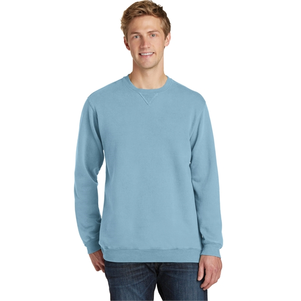 Port & Company Pigment-Dyed Crewneck Sweatshirt.... from ASI 84863 SanMar