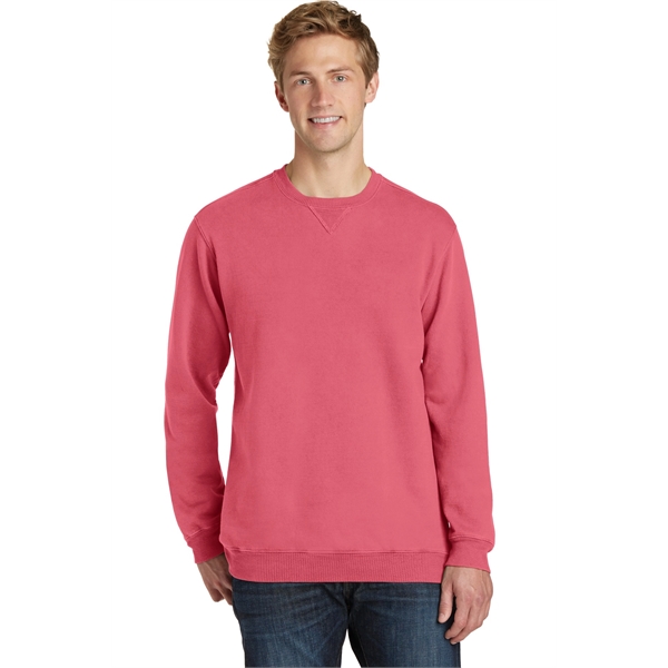 Port & Company Pigment-Dyed Crewneck Sweatshirt.... from ASI 84863 SanMar