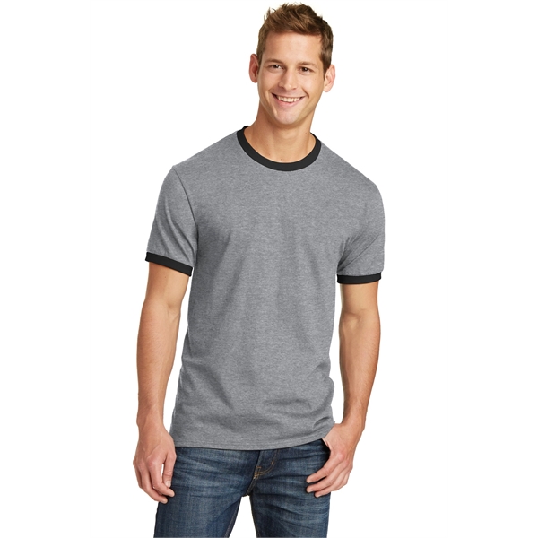 Port & Company Core Cotton Ringer Tee.... from ASI 84863 SanMar