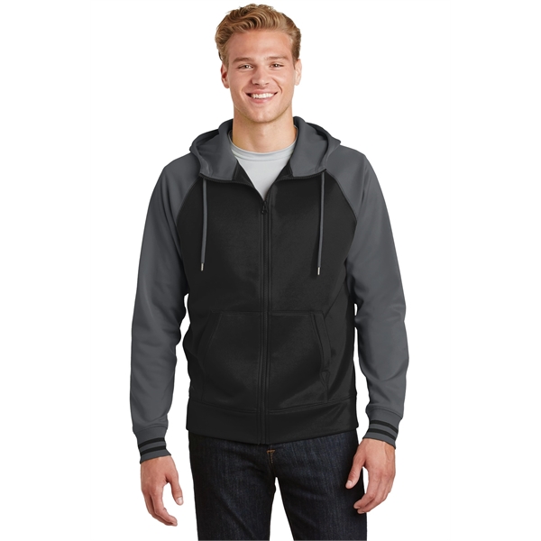 Sport-Tek Sport-Wick Varsity Fleece Full-Zip Hooded Jacket.... from ASI 84863 SanMar