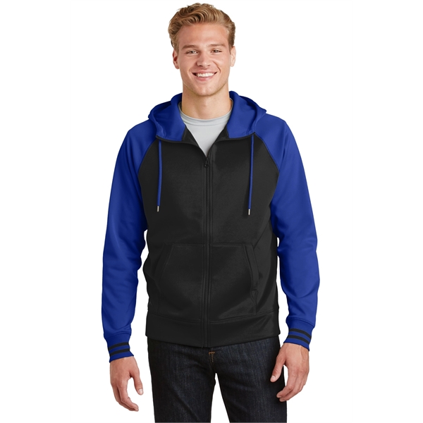 Sport-Tek Sport-Wick Varsity Fleece Full-Zip Hooded Jacket.... from ASI 84863 SanMar