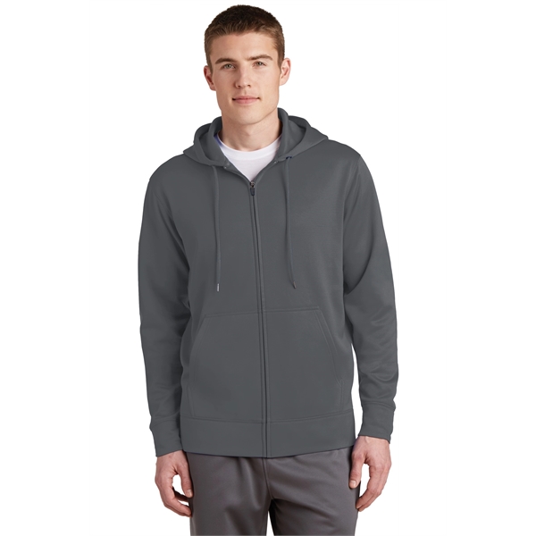 Sport-Tek Sport-Wick Fleece Full-Zip Hooded Jacket.... from ASI 84863 SanMar