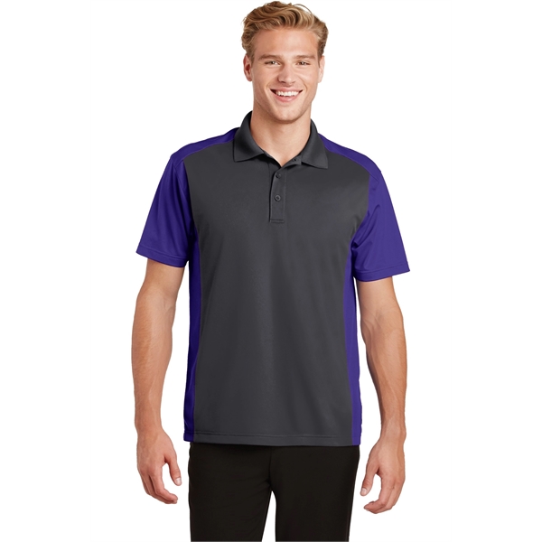 Sport-Tek Colorblock Micropique Sport-Wick Polo.... from ASI 84863 SanMar