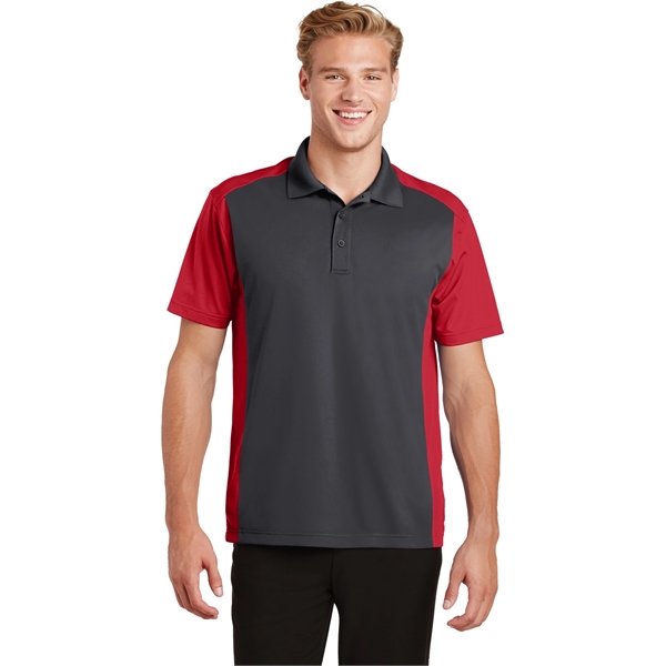 Sport-Tek Colorblock Micropique Sport-Wick Polo.... from ASI 84863 SanMar