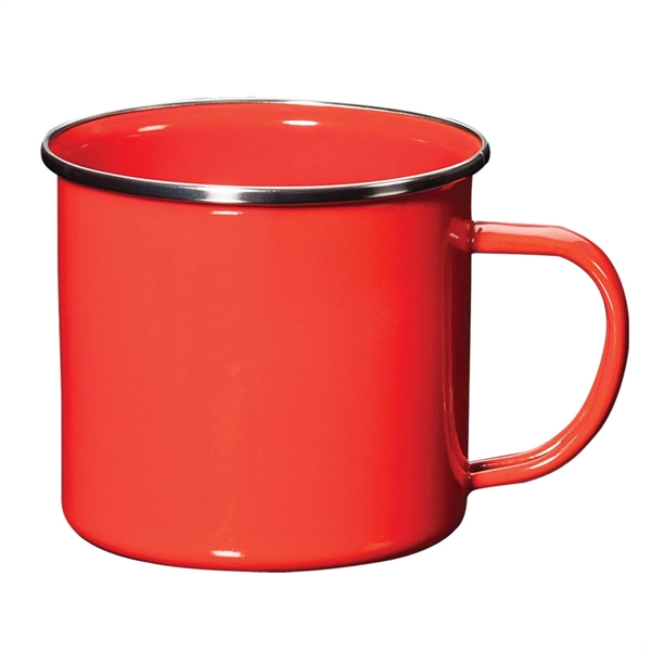 The Rockland enamel mug has a low style and vintage look,... from ASI 84592 St Regis Group
