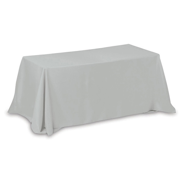 Throw-style, 4-sided table cover made of polyester fabric; fits an 8... from ASI 62660 Innovation Line