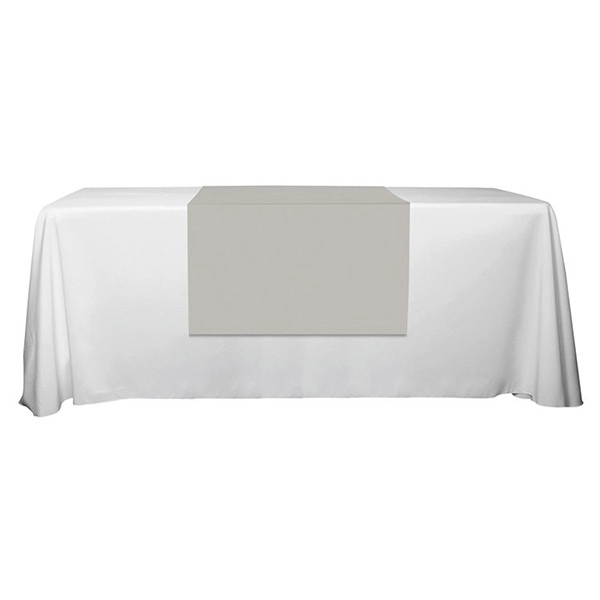 30"W x 60"L table runner made of polyester fabric with customization.... from ASI 62660 Innovation Line