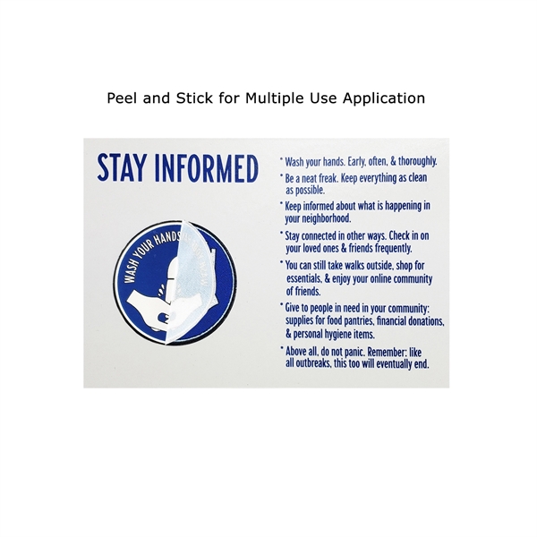 1 1/2" x 1 1/2" peel and stick embroidered applique placed... from ASI 90160 Suntex Industries