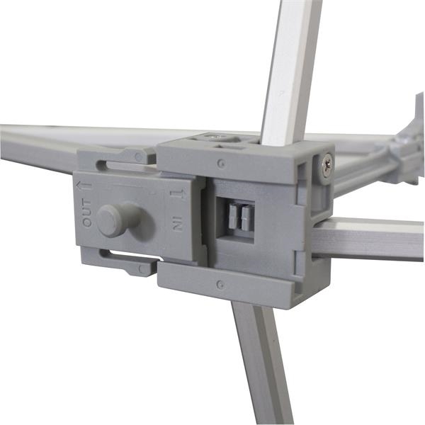 The 8-Quad Argyle kit includes an 8-quad frame, two B panels,... from ASI 87188 Showdown Displays